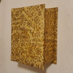 Gold Foil Memory Box
